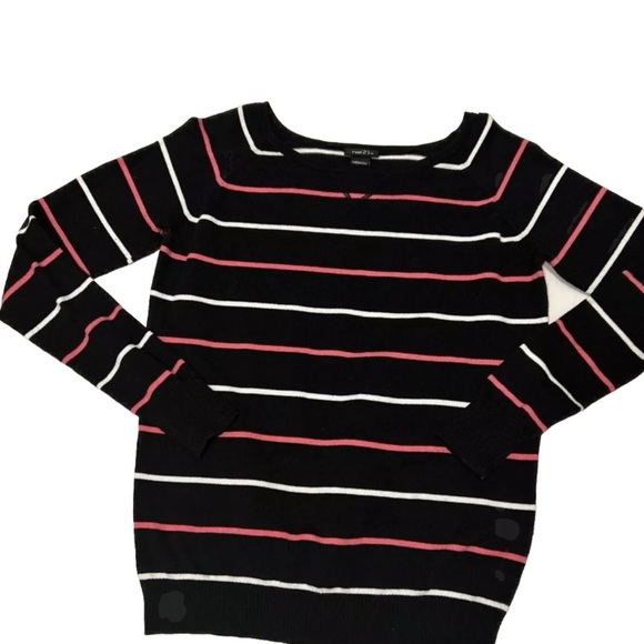 Rue21 Striped Pullover Sweater, Size M. - Picture 3 of 6